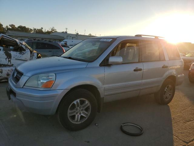 HONDA PILOT EXL 2004 with VIN 2HKYF18524H518014 - Photo from auction