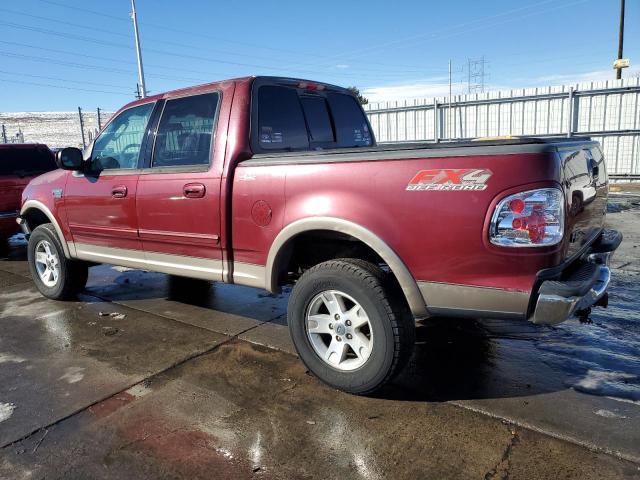 Photo 2 from auction – 2003 FORD F150 SUPER with VIN 1FTRW08L13KA15183