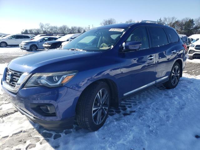 NISSAN PATHFINDER 2017 with VIN 5N1DR2MN2HC629936 - Photo from auction