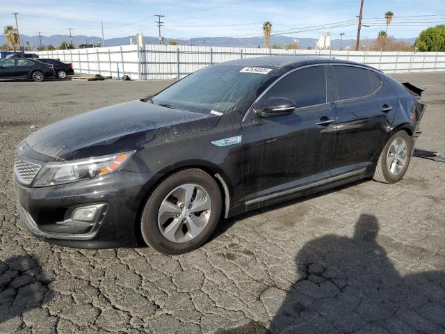 KIA OPTIMA HYB 2014 with VIN KNAGM4AD8E5067920 - Photo from auction
