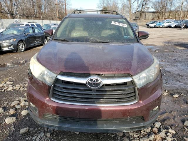 Photo 5 from auction – 2015 TOYOTA HIGHLANDER with VIN 5TDJKRFHXFS177712