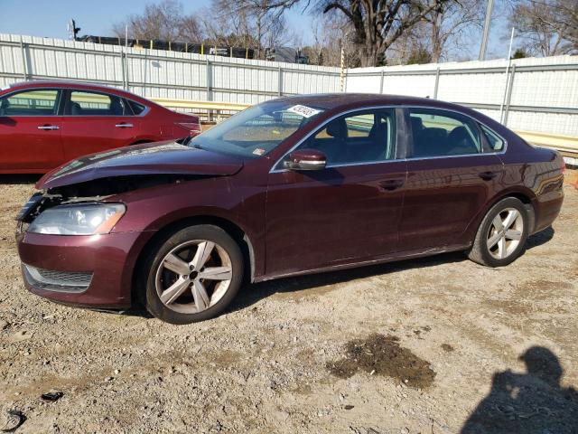 VOLKSWAGEN PASSAT SE 2013 with VIN 1VWBP7A38DC039636 - Photo from auction