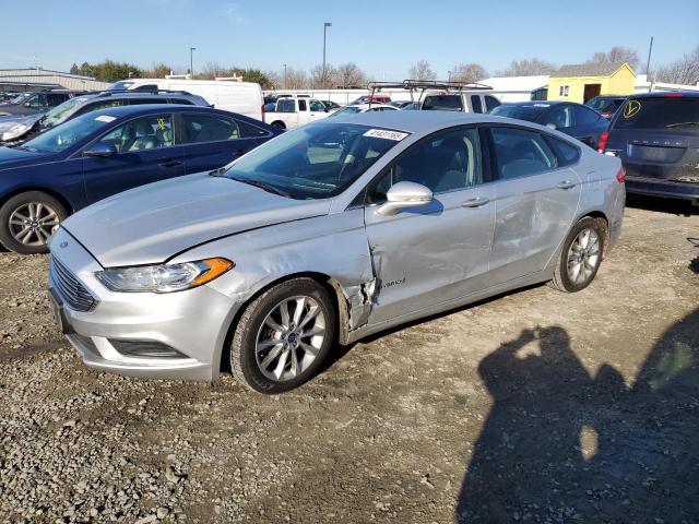 FORD FUSION SE 2017 with VIN 3FA6P0LU9HR301114 - Photo from auction