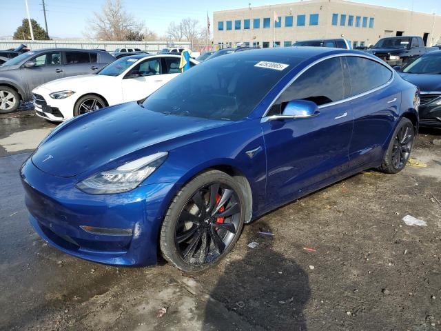 TESLA MODEL 3 2020 with VIN 5YJ3E1EC8LF623816 - Photo from auction