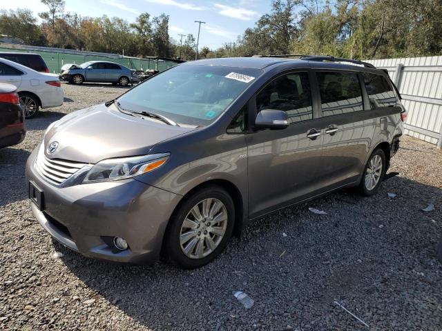 TOYOTA SIENNA XLE 2017 with VIN 5TDDZ3DC2HS155901 - Photo from auction