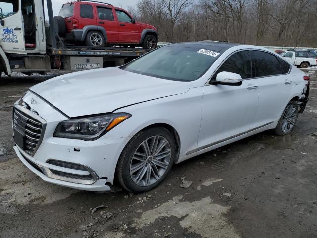 GENESIS G80 BASE 2018 with VIN KMHGN4JE4JU253149 - Photo from auction