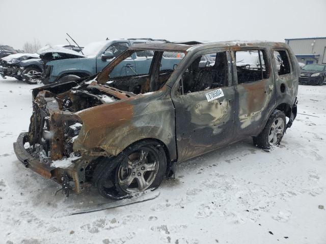 HONDA PILOT EXL 2015 with VIN 5FNYF4H56FB029070 - Photo from auction