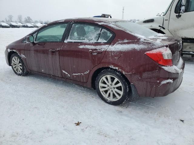 Photo 2 from auction – 2012 HONDA CIVIC LX with VIN 2HGFB2F50CH012444