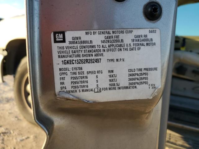Photo 14 from auction – 2002 GMC YUKON with VIN 1GKEC13Z62R282497