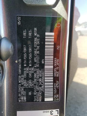 Photo 14 from auction – 2022 TOYOTA 4RUNNER SR with VIN JTEMU5JRXN6068211