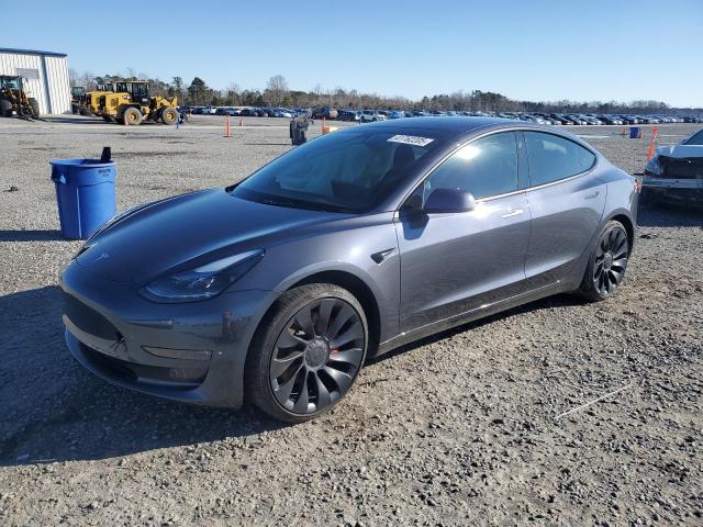 TESLA MODEL 3 2023 with VIN 5YJ3E1ECXPF618655 - Photo from auction