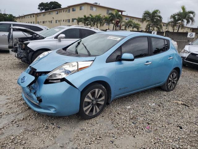 NISSAN LEAF S 2015 with VIN 1N4AZ0CP5FC312010 - Photo from auction