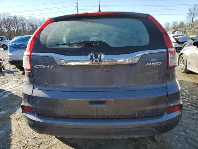 Photo 6 from auction – 2015 HONDA CR-V LX with VIN 2HKRM4H37FH638758