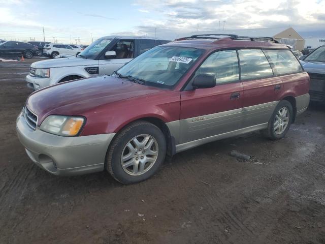 SUBARU LEGACY OUT 2002 with VIN 4S3BH675527642035 - Photo from auction
