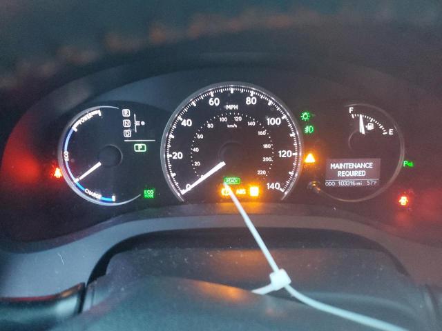 Photo 9 from auction – 2015 LEXUS CT 200 with VIN JTHKD5BHXF2228824