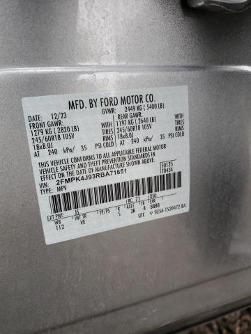 Photo 14 from auction – 2024 FORD EDGE SEL with VIN 2FMPK4J93RBA71651