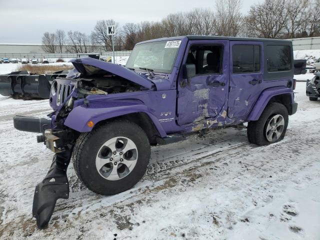 JEEP WRANGLER U 2017 with VIN 1C4BJWEG6HL706351 - Photo from auction