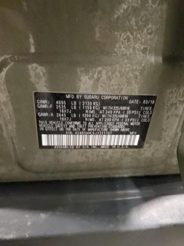 Photo 14 from auction – 2018 SUBARU OUTBACK 2. with VIN 4S4BSANC6J3331107