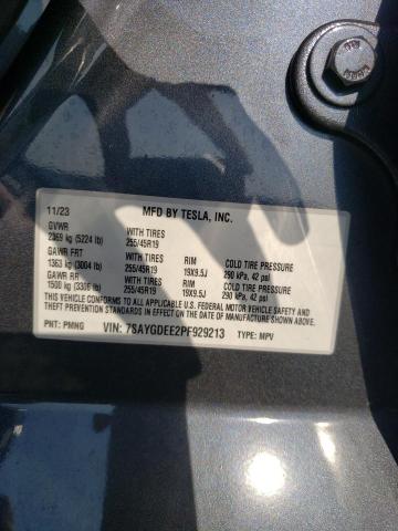 Снимка 14 от търг – 2023 TESLA MODEL Y с VIN 7SAYGDEE2PF929213
