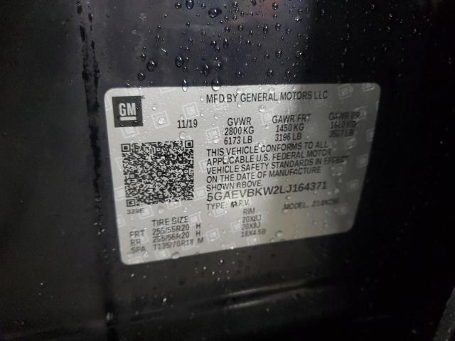 Photo 14 from auction – 2020 BUICK ENCLAVE PR with VIN 5GAEVBKW2LJ164371