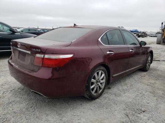 Photo 3 from auction – 2007 LEXUS LS 460 with VIN JTHBL46F475027653