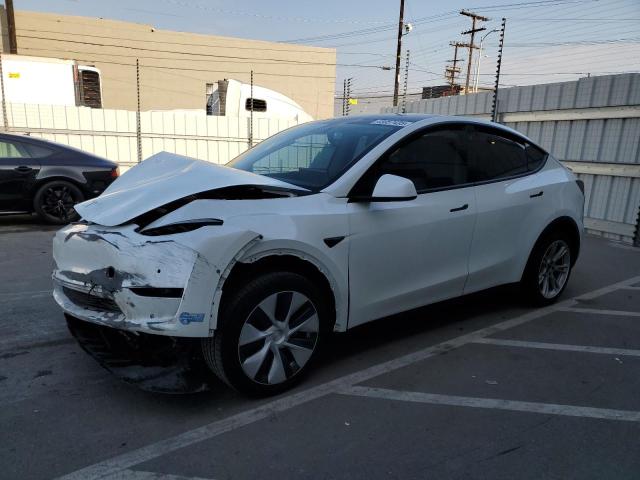 TESLA MODEL Y 2021 with VIN 5YJYGDEE3MF276870 - Photo from auction