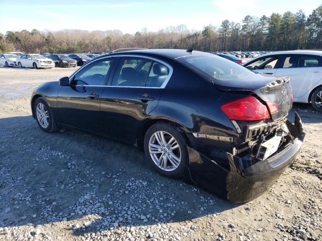 Photo 2 from auction – 2011 INFINITI G25 BASE with VIN JN1DV6AP7BM830782