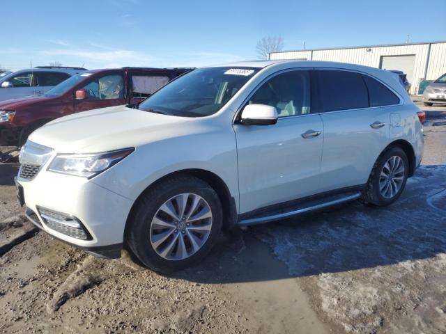 ACURA MDX TECHNO 2015 с VIN 5FRYD4H43FB027627 - Фото с аукциона