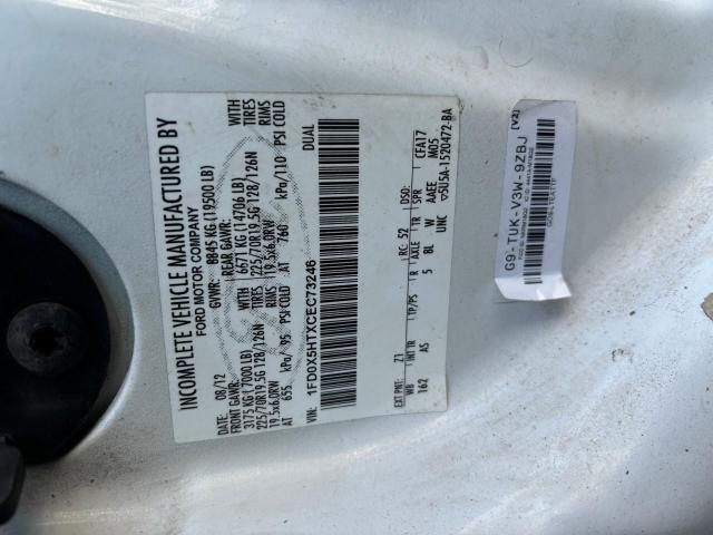 Photo 10 from auction – 2012 FORD F550 SUPER with VIN 1FD0X5HTXCEC73246