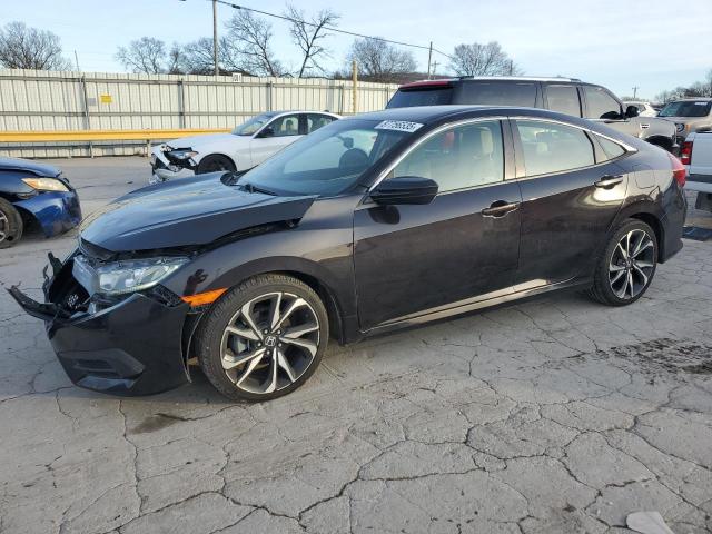 HONDA CIVIC LX 2018 with VIN 2HGFC2F54JH591271 - Photo from auction