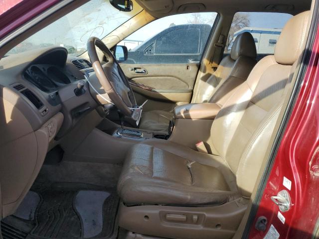 Photo 7 from auction – 2002 ACURA MDX with VIN 2HNYD182X2H542945