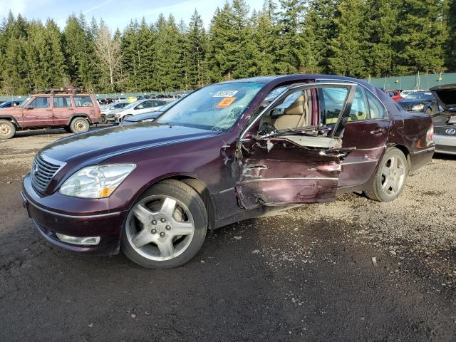 LEXUS LS 430 2006 with VIN JTHBN36F765047317 - Photo from auction