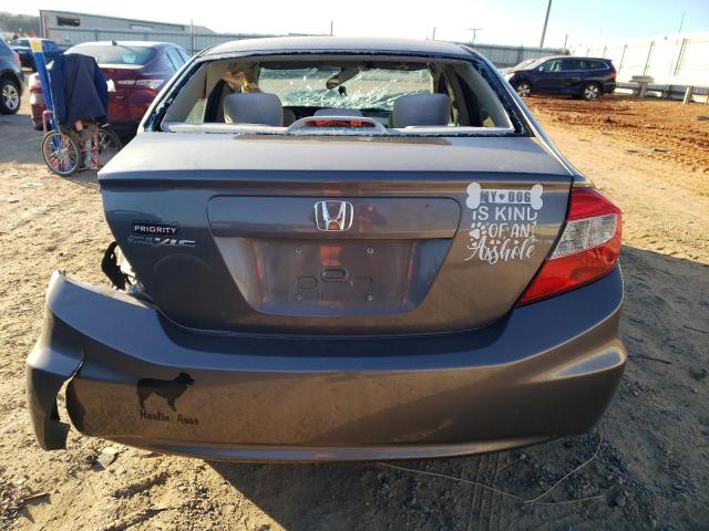 Photo 6 from auction – 2012 HONDA CIVIC LX with VIN 19XFB2F50CE343423