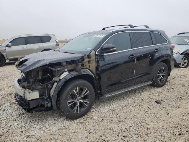 TOYOTA HIGHLANDER 2016 with VIN 5TDJKRFH4GS329257 - Photo from auction