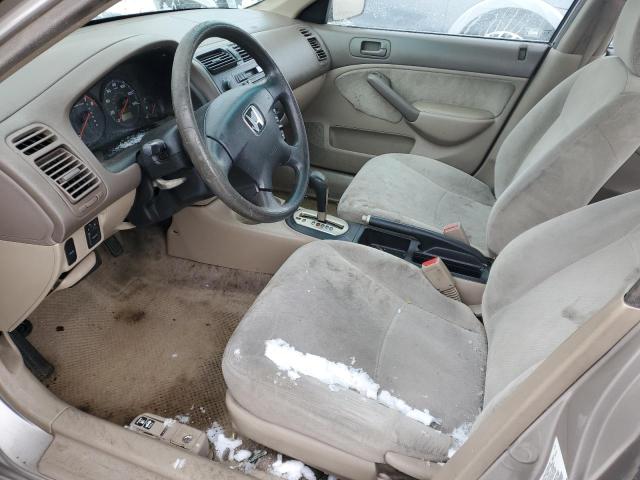 Photo 7 from auction – 2001 HONDA CIVIC LX with VIN 2HGES16511H510218