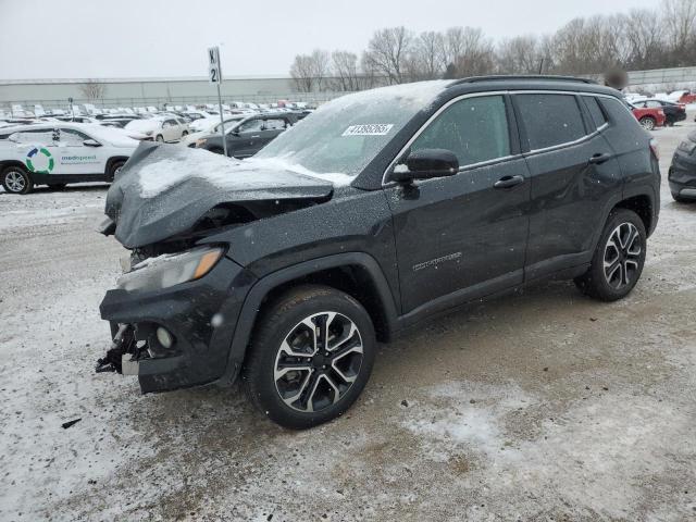 JEEP COMPASS LI 2022 with VIN 3C4NJDCB6NT223631 - Photo from auction