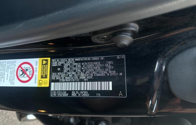 Photo 10 from auction – 2015 LEXUS RX 350 BAS with VIN 2T2BK1BA3FC261132