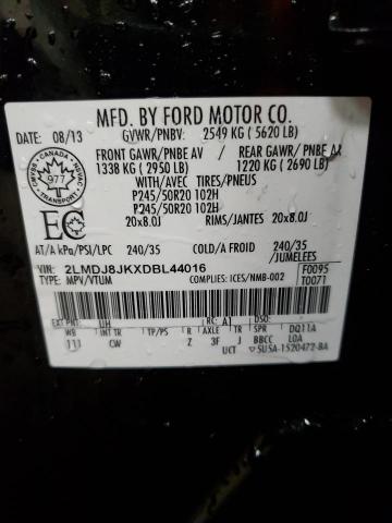 Photo 14 from auction – 2013 LINCOLN MKX with VIN 2LMDJ8JKXDBL44016