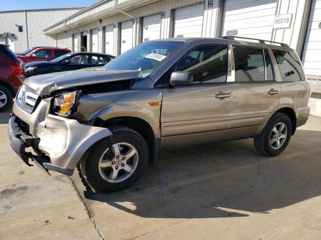HONDA PILOT EXL 2008 with VIN 5FNYF18558B047089 - Photo from auction