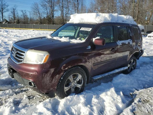 HONDA PILOT EXL 2015 with VIN 5FNYF4H51FB033060 - Photo from auction