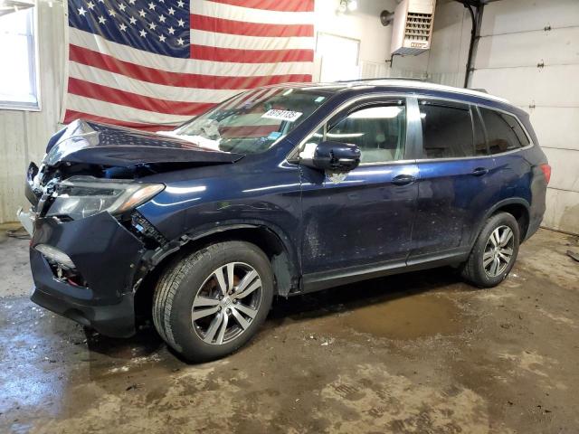 HONDA PILOT EXL 2018 with VIN 5FNYF6H50JB046841 - Photo from auction