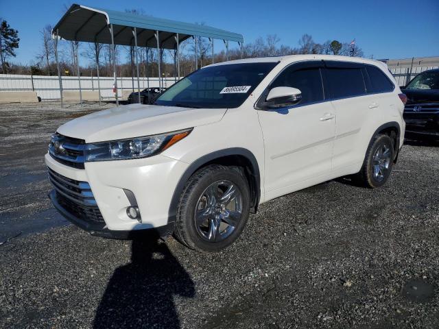 TOYOTA HIGHLANDER 2017 with VIN 5TDDZRFH8HS472223 - Photo from auction