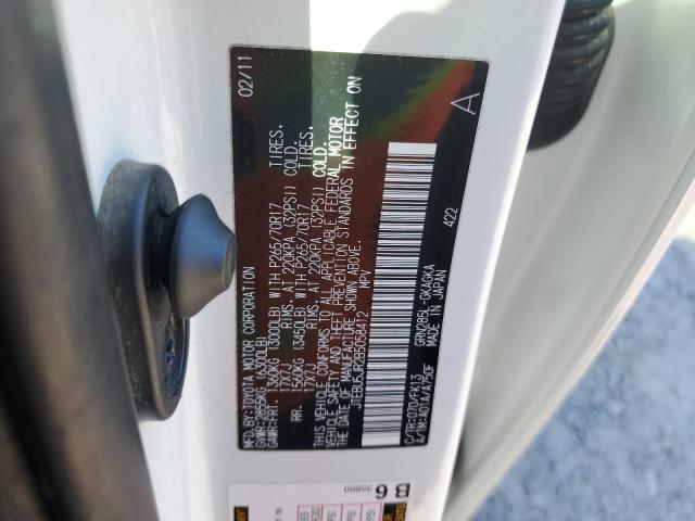 Photo 14 from auction – 2011 TOYOTA 4RUNNER SR with VIN JTEBU5JR2B5058412