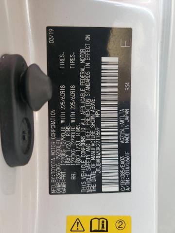 Photo 14 from auction – 2019 LEXUS NX 300 BAS with VIN JTJBARBZ0K2211869