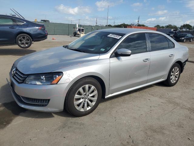 VOLKSWAGEN PASSAT S 2014 with VIN 1VWAP7A34EC008316 - Photo from auction