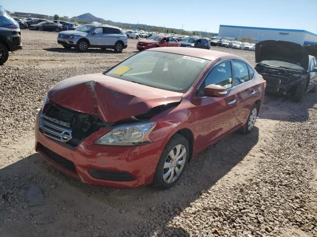 NISSAN SENTRA S 2014 with VIN 3N1AB7AP2EL683335 - Photo from auction