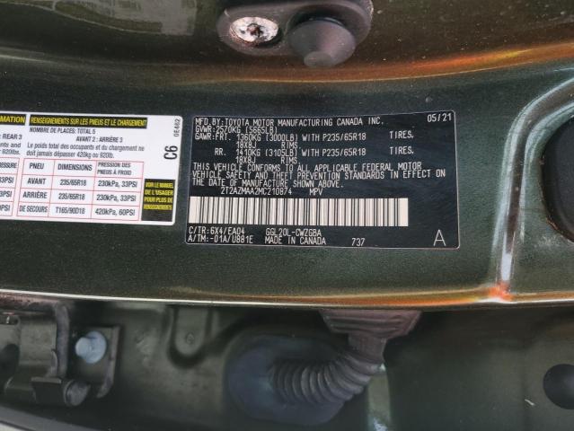 Photo 14 from auction – 2021 LEXUS RX 350 BAS with VIN 2T2AZMAA2MC210874