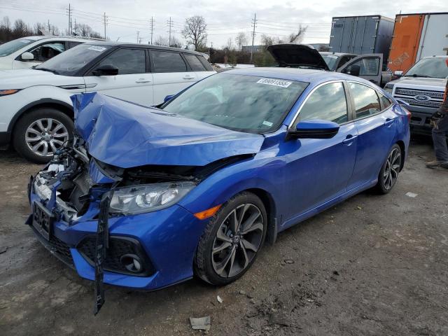 HONDA CIVIC SI 2017 with VIN 2HGFC1E58HH703608 - Photo from auction
