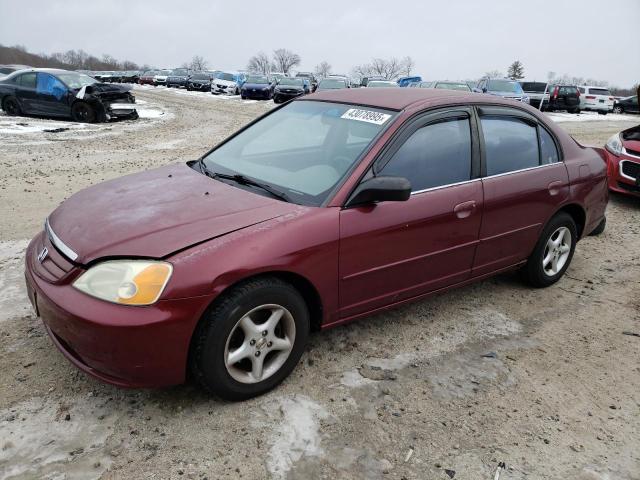 Photo 1 from auction – 2002 HONDA CIVIC LX with VIN 2HGES16592H506919