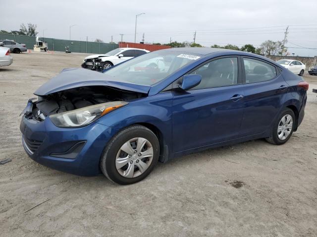 HYUNDAI ELANTRA SE 2016 with VIN 5NPDH4AE0GH718978 - Photo from auction